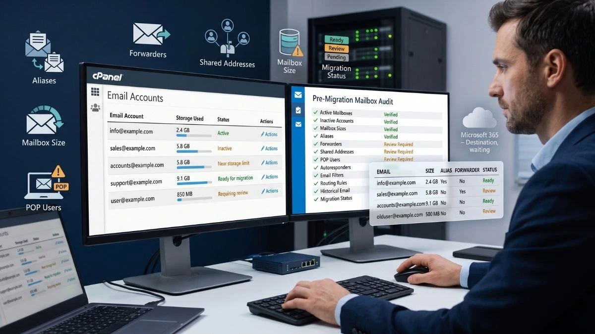Audit Your Existing cPanel Mailboxes