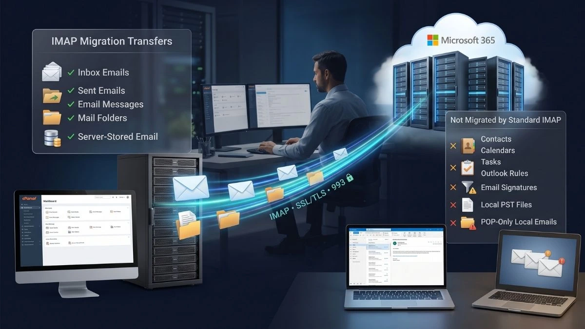 Important IMAP Migration Limitations