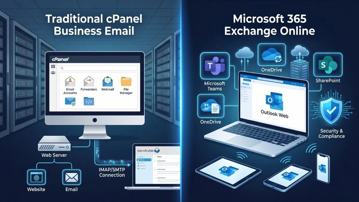 imap migration cpanel microsoft 365